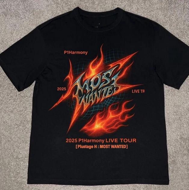 P1harmony Most Wanted Live Tour Shirt P1harmony Duh Tshirt S