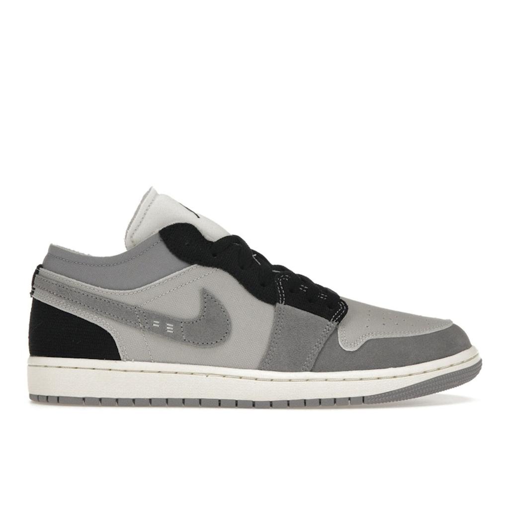 Air Jordan 1 Low SE Craft Inside Out - Cement Grey Pánské tenisky Tech-Grey Black Sail DZ4135-002