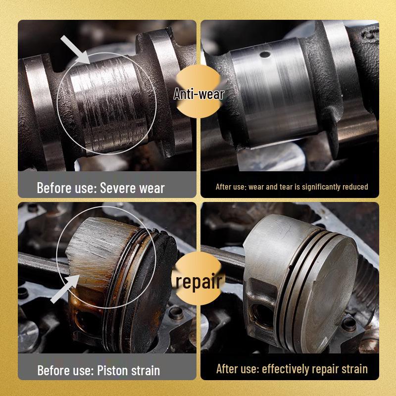 Engine Protection & Anti-Wear Oil Additive: Rust Prevention, Noise Reduction, Vibration & Burning Treatment