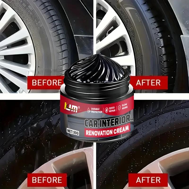 Automotive Interior Polishing Agent, with Plastic Coating and Dashboard Wax, Can Create Gloss and Protection, Restore the Roof