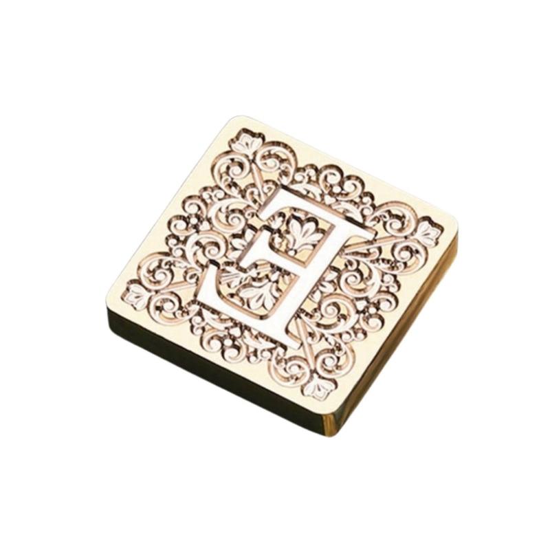 

English Letters Wax Seal Stamp Brass Head Letter Series Sealing Waxed Stamp for Invitation Card Scrapbooking Decorations