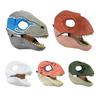 Cosplay Props Dinosaur Headgear Moving Jaw Dragon Headwear Lifelike Raptor Dino Mask  Gifts