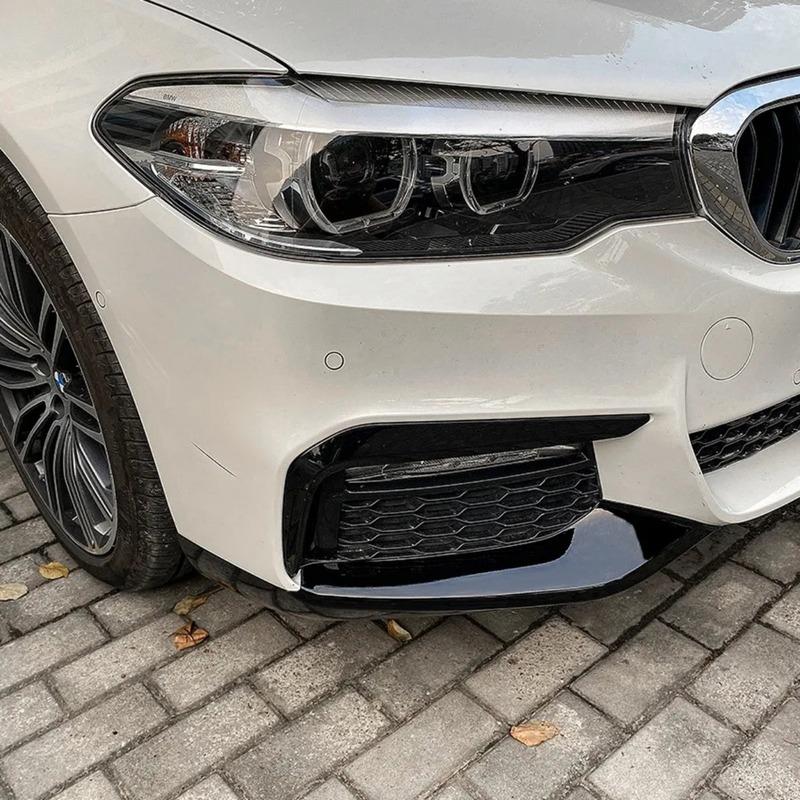 Paar Frontstoßstangenlippe Splitter für BMW 5er G30 G31 G38 520i 525i 530i 540i M Sport 2017-2020 Auto Spoiler Diffusor Abdeckung