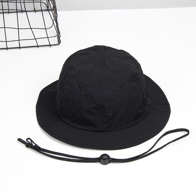 

Big Size 6 Panel Cap for Men Lightweight Breathable Quick-drying Large Bucket Hat Running Camping Hiking Training Outdoor Hatk L 60cm чорний