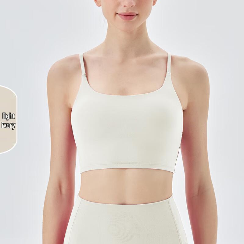 Lycra Nude Feel Medium Impact Sports Camisole Bra