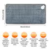 Household Heating Mat, Multifunctional Electric Heating Blanket, 9-speed Temperature Regulation, 4-speed Timed Portable Blanket