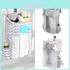 Large Capacity Baby Bedside Hanging Bag Easy Storage For Baby Essentials