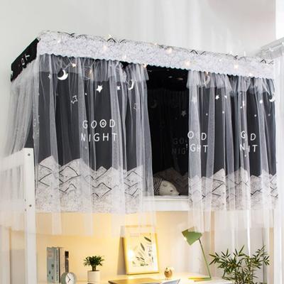 Useful Bed Curtains Gauze Curtain Durable Eco-Friendly Irising Privacy Colorful Print Bed Canopy for Home