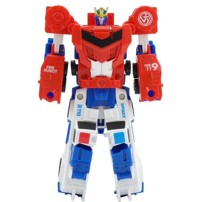 Two In One Magnetic Deformation Battle Car Model With Force Control Features