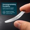 5pcs Stainless Steel Thickness Gauge Metric Filler Measuring Tool Feeler Gauge  Measuring Space