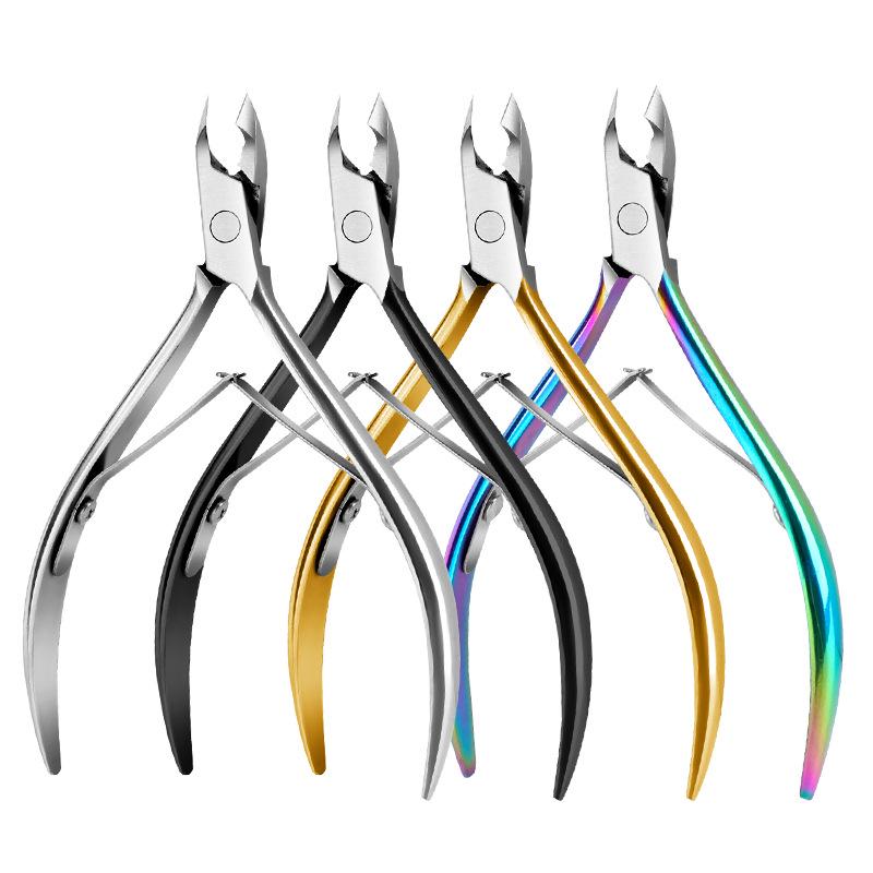 Cuticle Nippers: Q02 Manicure Scissors for Easy Dead Skin Removal