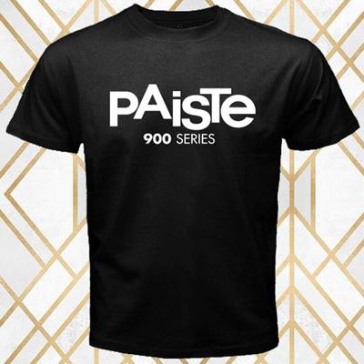 Tricou unisex Paiste Symbal Music Equip T Company Logo Negru