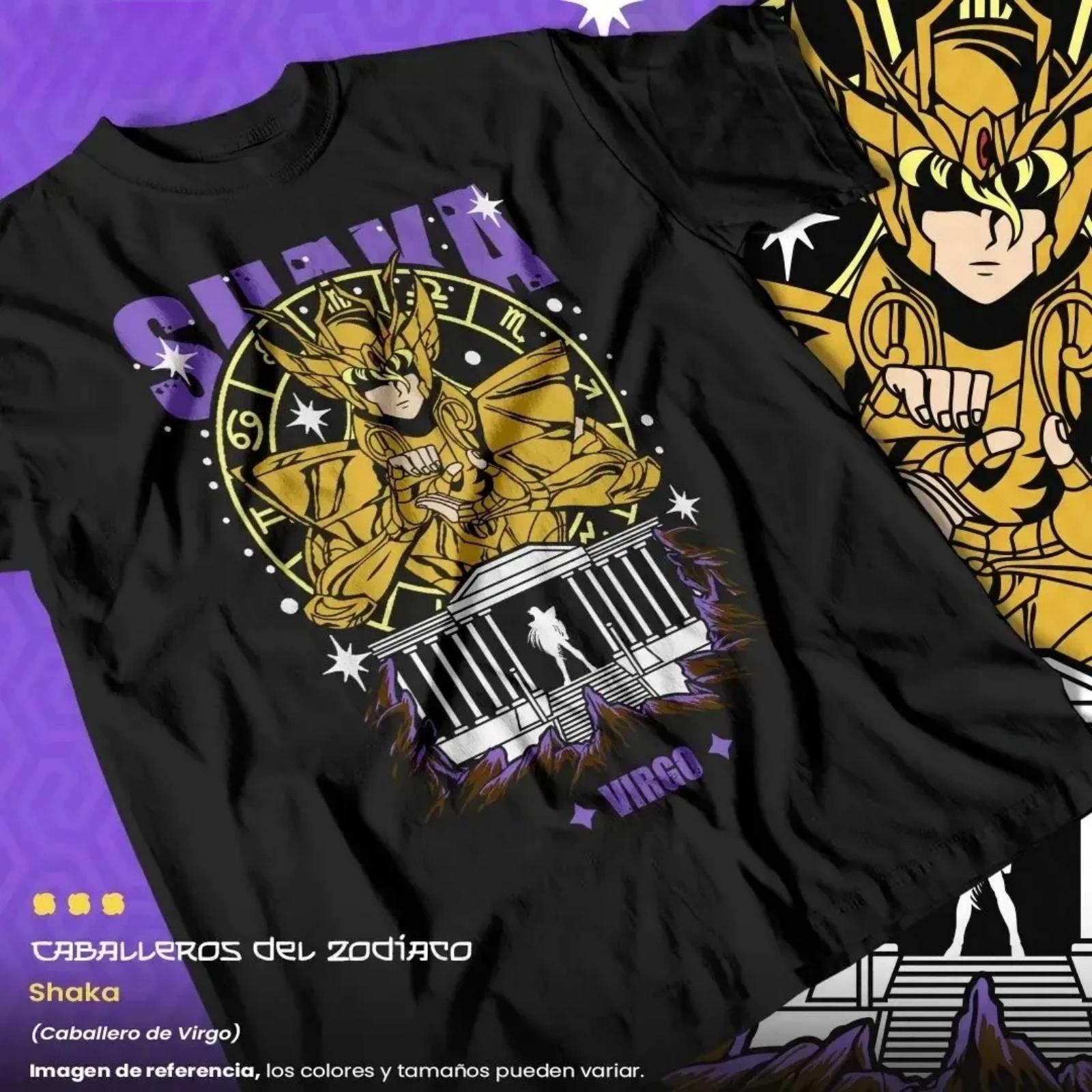Футболка VIRGO Kurogane Ikki Saint Seiy рыцари зодиака манга Футболка S