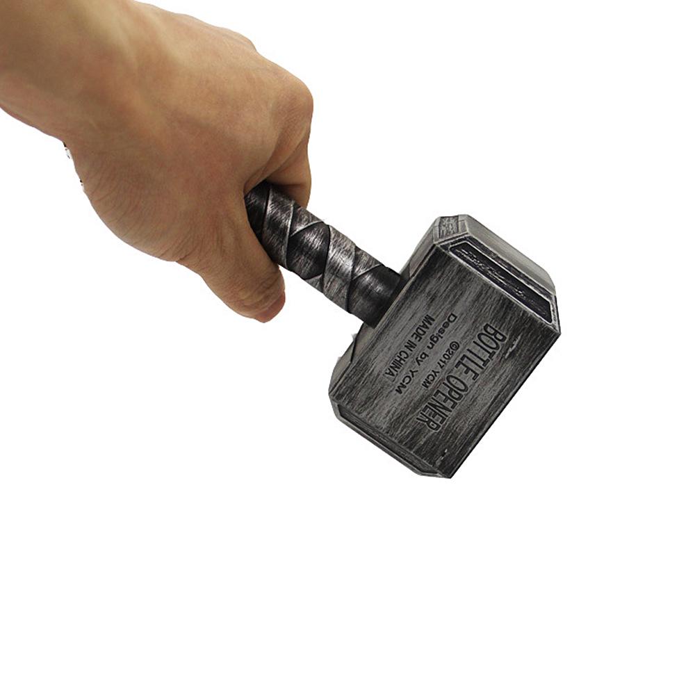 Hammer of Thor Wine Corkscrew Beverage Wrench Jar Beer Bottle Opener Bronze Hammer of Thor Wine Corkscrew Beverage Wrench Jar Beer Bottle Opener Bronze
