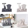 Set Espositore Gioielli Porta Bracciali Busto Organizer per Casa Supporto Ciondoli Negozio