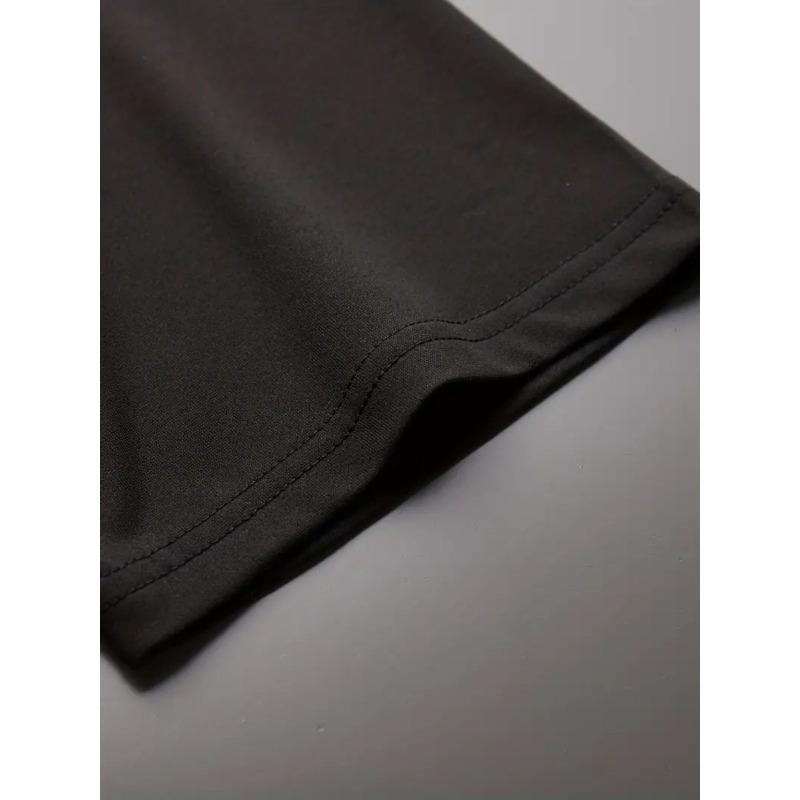 Europäische Größen Herren Sommer Mode Lässiges Kurzarm T-Shirt mit Kreuz Print Tee, Normale Passform mit Leichter Dehnung, Atmungsaktives Oberteil für Herren