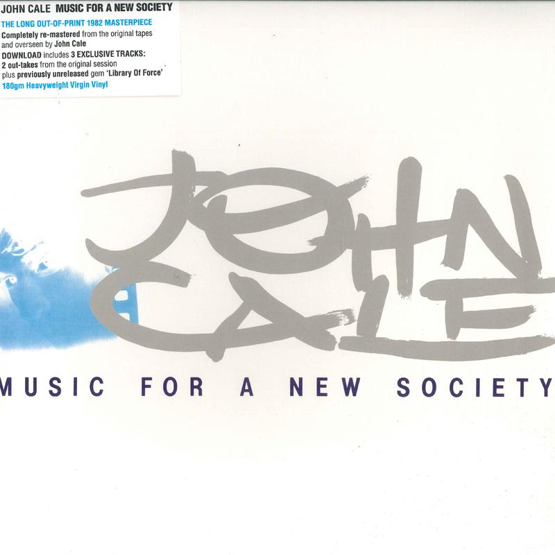 

LP Record JOHN CALE - Music For A New Society REWIGLP93 Domino 2016 UK & Europ Rock