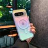 Applicable To Google Google Mobile Phone Case 9Pro/10proXL Terminator Pixel9A Glitter Magnetic Transparent Case