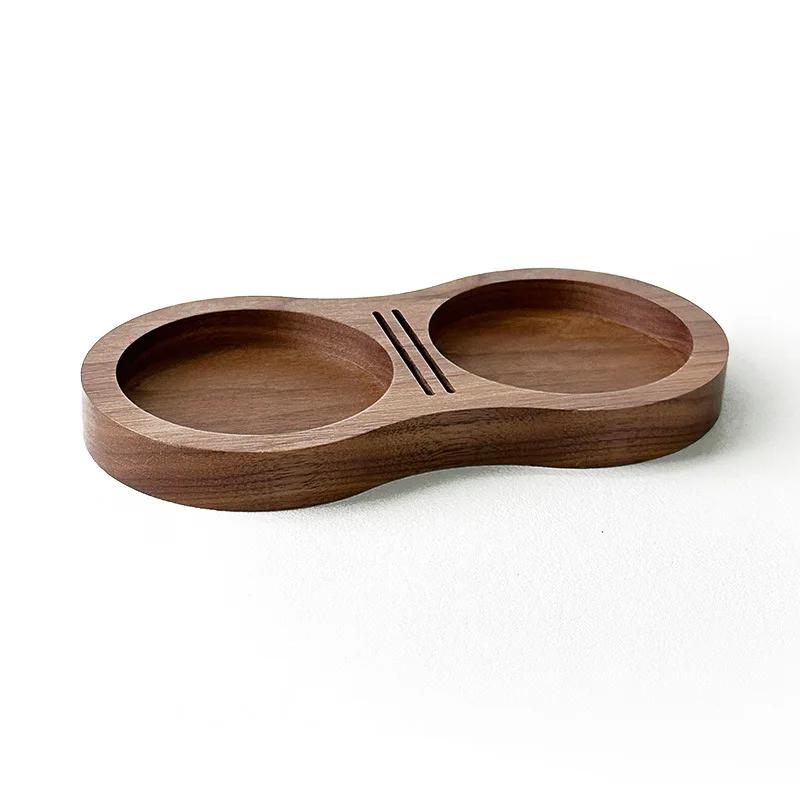 

Wooden Coffee Powder Hammer Base For 51/53/58mm Coffee Tamping Station Espresso Tamper Drip Filter Base Rack Coffee Maker Tools