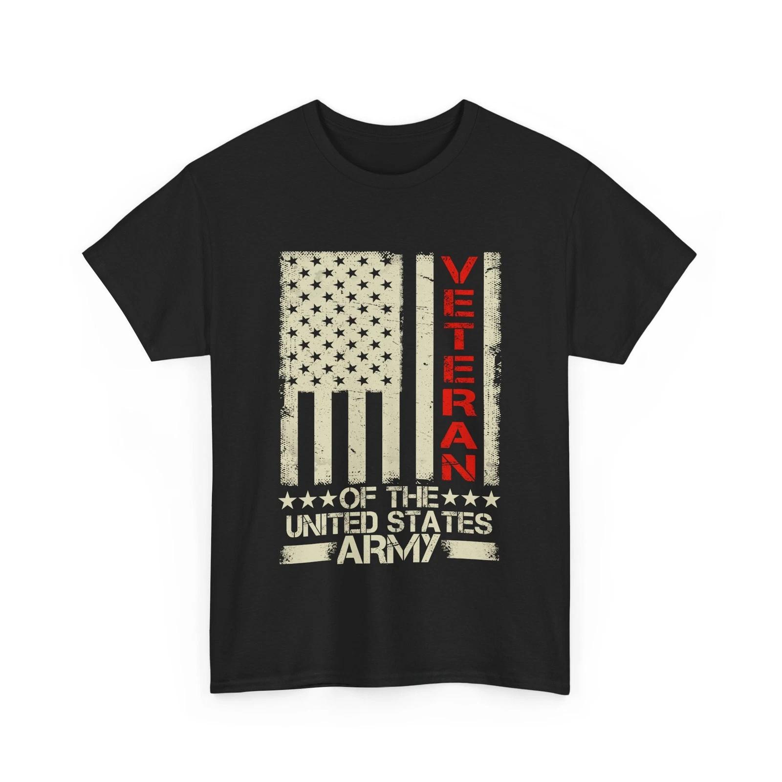 American Flag Veteran Shirt, Army Military S