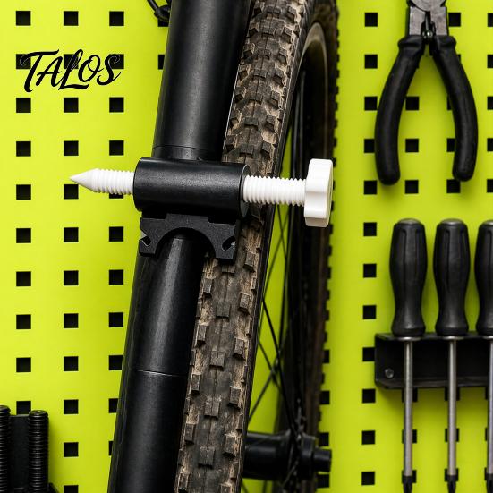 Strumento per centrare ruote di bicicletta, Strumento di regolazione cerchi bici stampato in 3D, Centraruote per bicicletta con elastico, Strumenti di riparazione per biciclette MTB, da strada e mountain bike