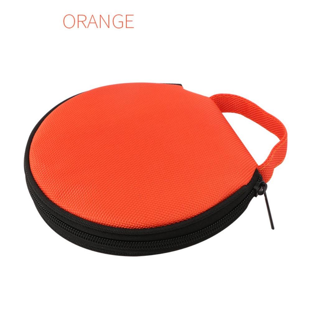 

Portable 20 Capacity CD DVD Carrying Case with Hand Strap Oxford Cloth Storage Bag Dual-use Dustproof Car CD Bag Office оранжевый