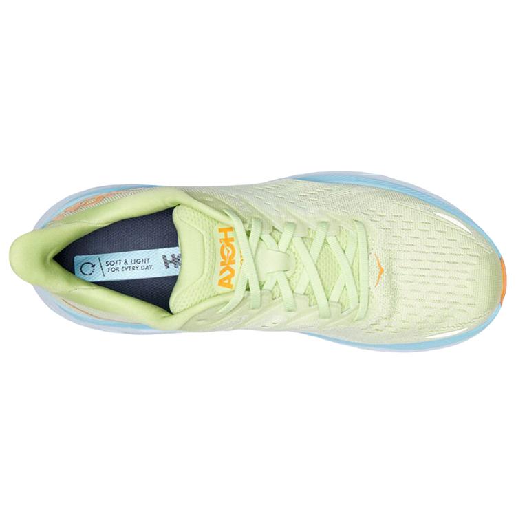 HOKA ONE ONE Clifton 8 Butterfly Yellow Summer Song 1119393-BSSNG