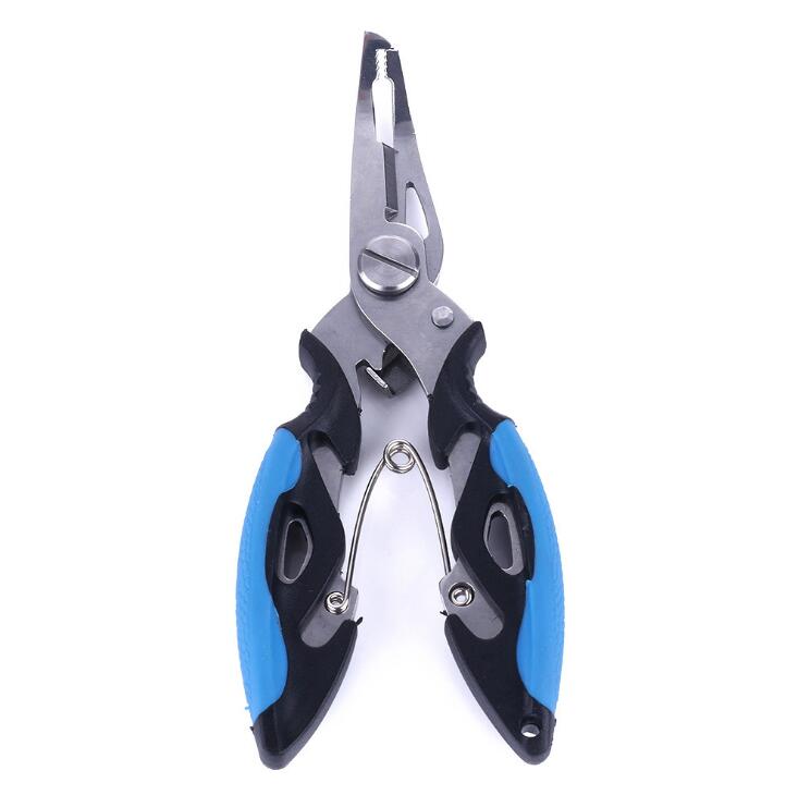 Fishing Pliers Scissor Braid Cutters Split Ring Pliers Hook Remover Fishing Tackle
