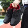 PU Leather Running Shoes Men's Casual Sneakers Fitness Trainers Waterproof Sports Shoes Soft Sole Sneakers