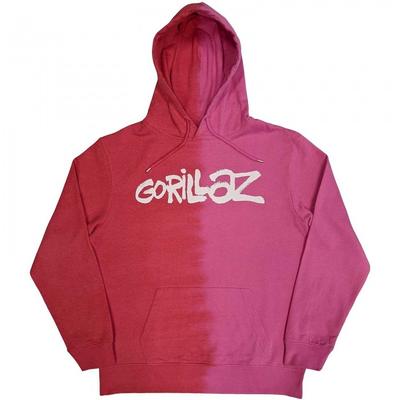 Gorillaz Unisex Adult Two Tone Logo Pullover Hoodie