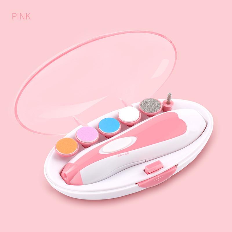Safety Professional Elderly Adjustable Mini Finger Baby Kids Electric Nail Polisher Clippers Bulk File Trimmer