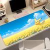 Anime Mouse Pad Print NonSlip Rubber PPokemons Mousepad Waterproof Desk Mat for Computer Laptop Gamer Home Office Accessories