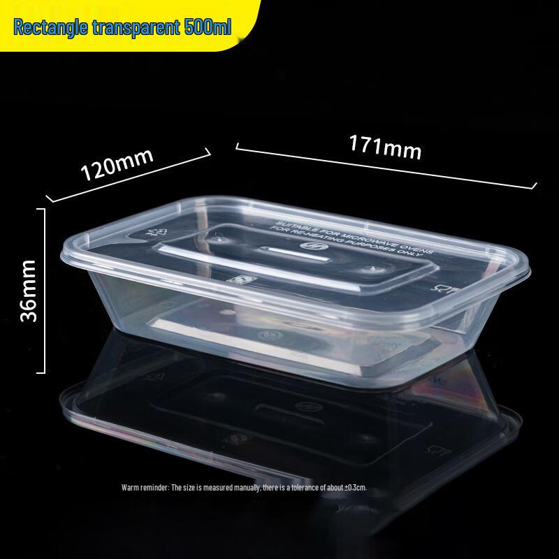 Disposable Round Plastic Food Containers