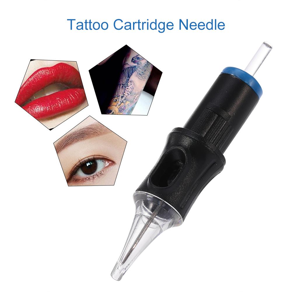 10pcs Disposable Semi Permanent Makeup Tattoo Cartridge Needles RL RM M1 RS for Makeup Machine