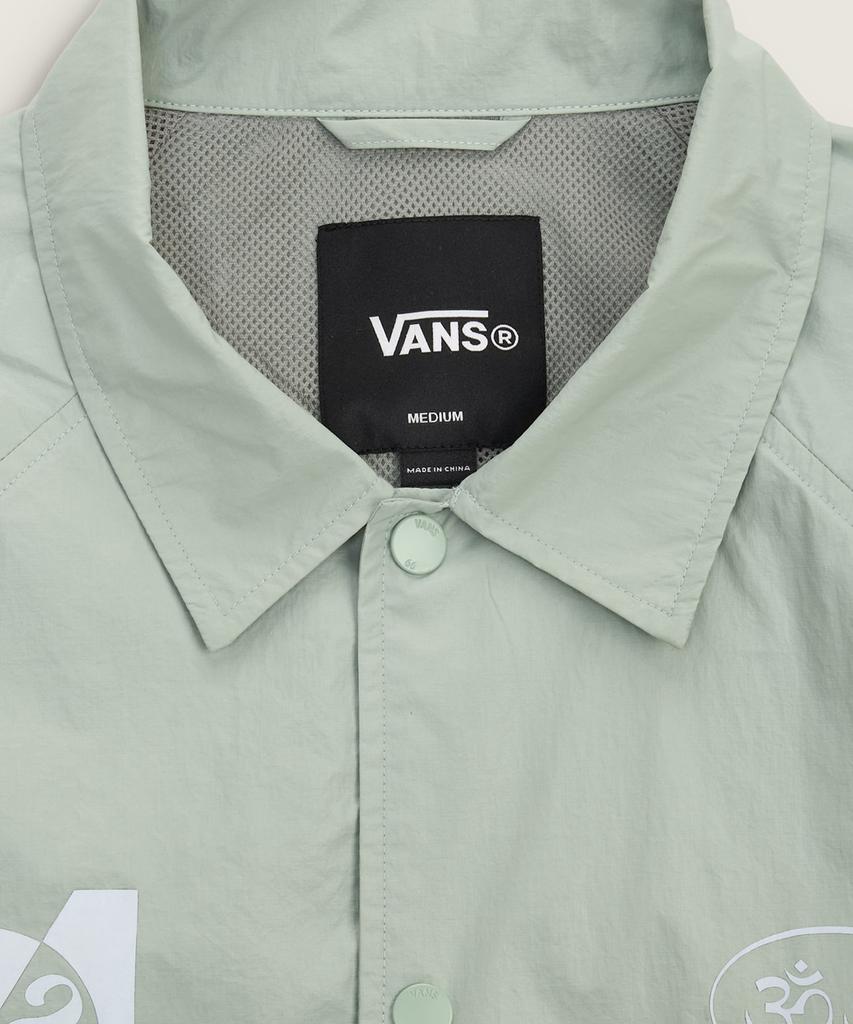Vans Ed Davis Coach Jacket - Grey Olive / Vn000Vszemw1