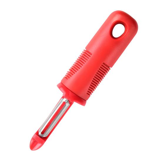 

Potato Peeler Swivel Vegetable Peeler Ultra Sharp Y Shaped Fruit Peeler with Soft Grip Handle And Stainless Steel Blade Kitchen Essential for Fruit 1pc червоний
