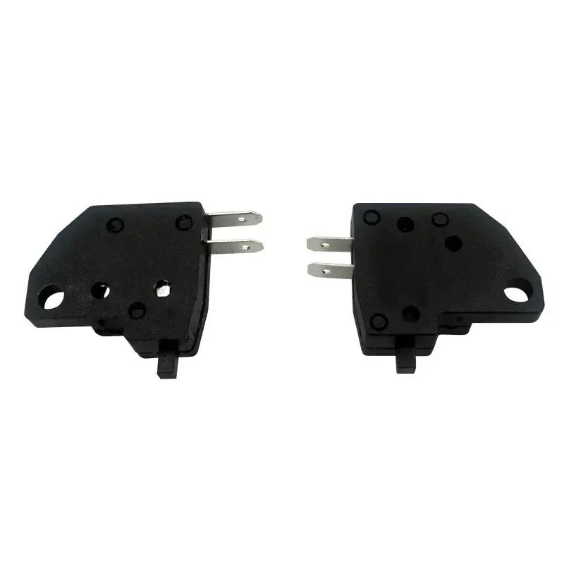 Universal Disc Brake Switch Set for Motorcycle, Electric Car & ATV - Left/Right Front Brake Stop Light Switch with Spring