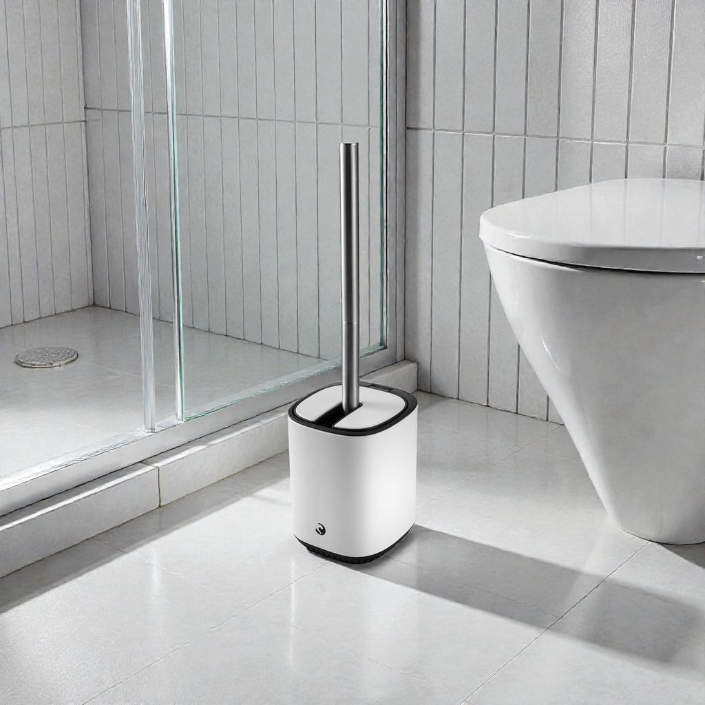 SYNTRA White Matte Toilet Brush