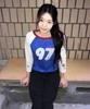 CGP (Women) Raglan Color Block Sleeve T-Shirt - Blue