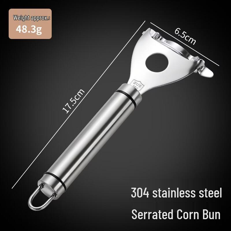 

RuHan 304 Stainless Steel Corn Peeler with Hook