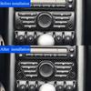For Mini Cooper Hatch One For R50 R53 2002-2006 CarbonFiber AC Air Conditioning Control Panel Trim Car Interior Sticker