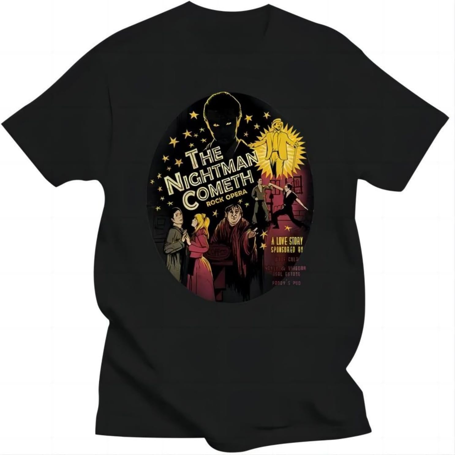 It S Always Sunny in Philadelphia Shirt S Small Vintage Tv Show Tee Nightman M чёрный
