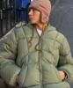 Leire Balaclava Puffer Hooded Jacket [Khaki]