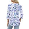 Camisas de Manga 3/4 Heley para Mujer Moda Verano Blusas Ropa para Vacaciones en la Playa