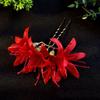 Fairy Flower Hair Stick Large Hanfu Hair Stick Elegant Simulation Flower Hairpins  Female