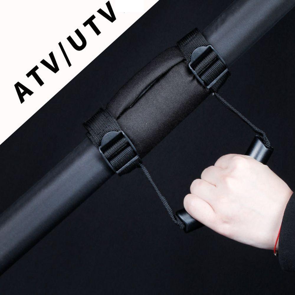 2PC Black UTV Grab Handles, Handles Heavy Duty Nylon UTV Hand Grips Fit For  Polaris RZR, Can-Am X3, Kawasaki Mule Teryx, Talon