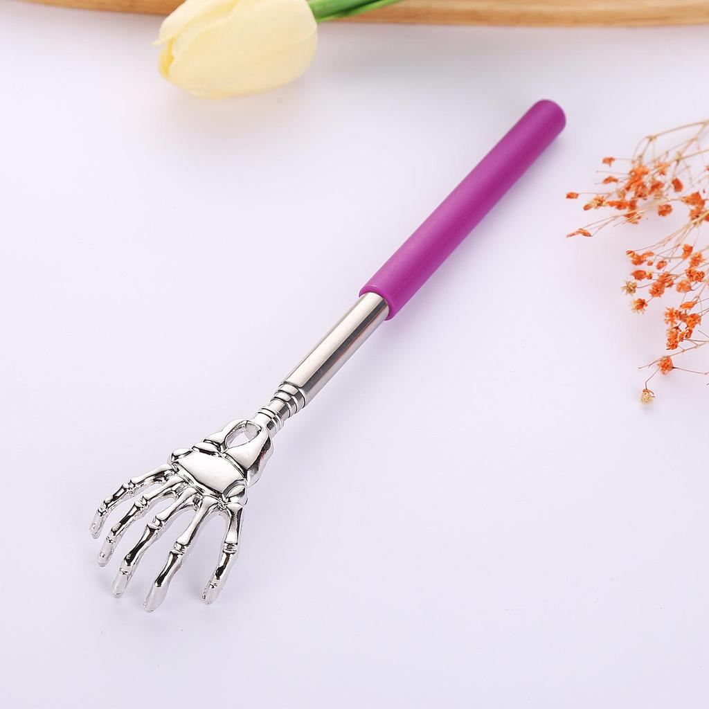 Ghost Hand Stainless Steel Retractable Back Scratcher Massager for Home