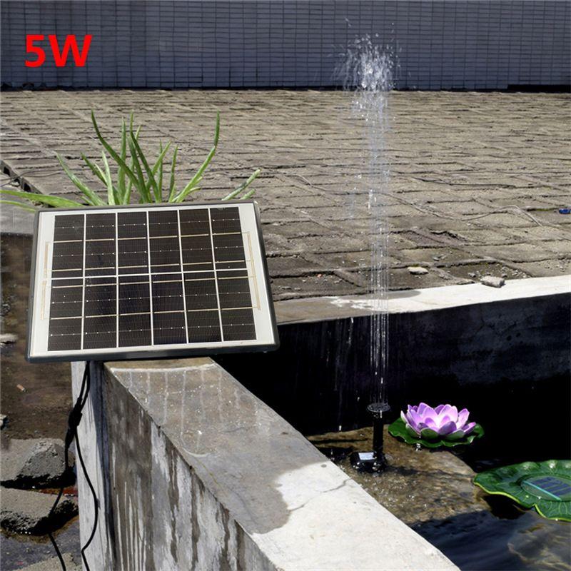 Solar Powered Fountain