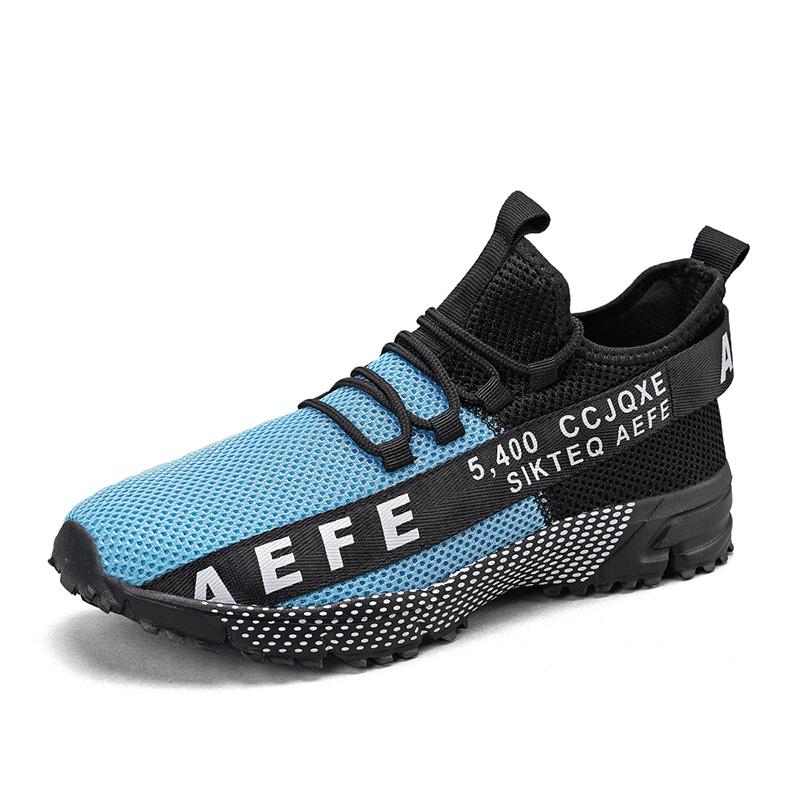 Men Running Gym Sneakers Breathable Mesh Casual Shoes Men's Fashion High Quality Men's Shoe Outdoor Lightweight Walking Sneaker