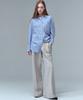MALOUPE 2166 Heavy Brushed Wide Pants (Beige)